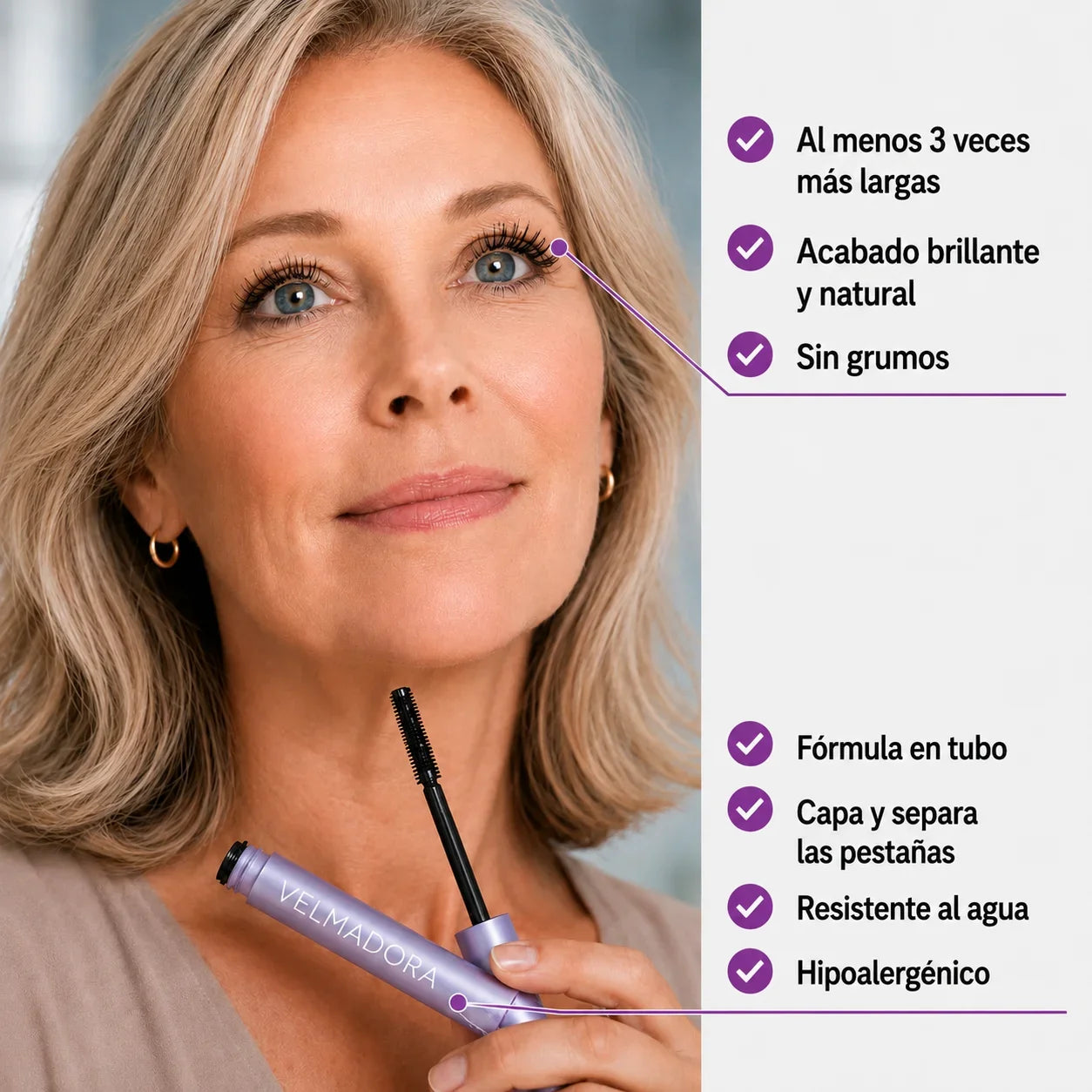 Máscara Sérum para Pestanas Velmadora™