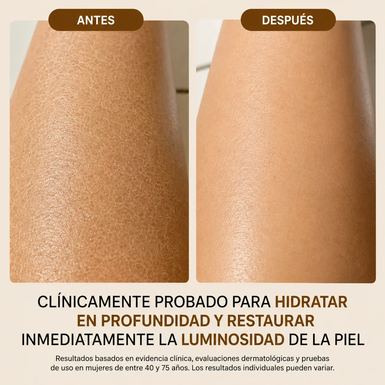 Aceite corporal efecto seda