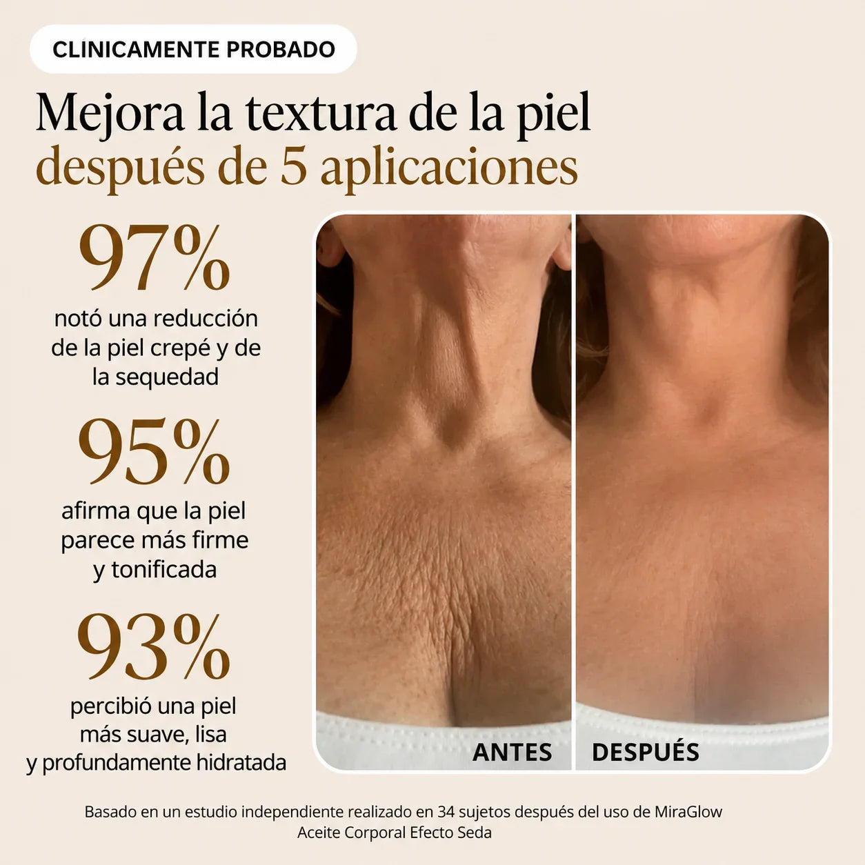 Aceite corporal efecto seda