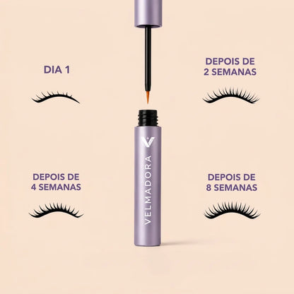 Sérum para Pestanas Velmadora™ – Pestanas Mais Longas, Densas e Fortes